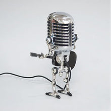 Load image into Gallery viewer, Retro Microphone Robot USB