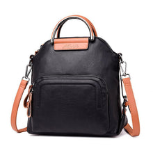 Load image into Gallery viewer, Dual-use Leather Backpack &amp; Handbag