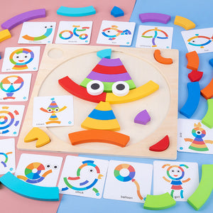 Children's Educational Color Block Puzzle