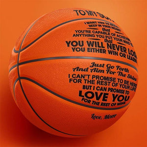 Mom to Son - You Will Never Lose - Basketball