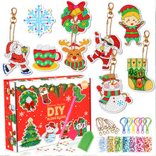 Load image into Gallery viewer, Christmas Diamond Painting Sticker Kit