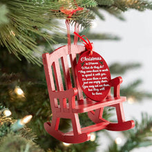 Load image into Gallery viewer, Christmas in Heaven Rocking Chair Ornament