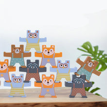 Load image into Gallery viewer, Wooden Stacking Blocks Balancing Toy