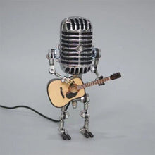Load image into Gallery viewer, Retro Microphone Robot USB