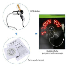 Load image into Gallery viewer, LED Fan, Flexible USB Fan