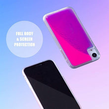 Load image into Gallery viewer, Dynamic Quicksand Flowing Neon Sand Liquid Phone Case