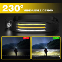 Load image into Gallery viewer, Led USB Rechargeable Powerful Headlamp