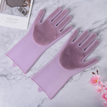 Load image into Gallery viewer, Magic Silicone Washing Gloves