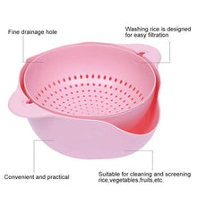 Load image into Gallery viewer, Double-layer Rotating Drain Basket