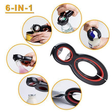 Load image into Gallery viewer, 6 in1 Multifunctional Bottle Opener