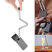 Load image into Gallery viewer, Collapsible Key Chain Straw—Reject plastic, care for the environment