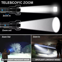Load image into Gallery viewer, 🔥Hot SALE🔥LED Rechargeable Tactical Laser Flashlight