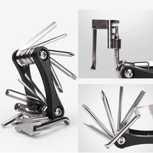 Load image into Gallery viewer, Hirundo 16-in-1 Chrome Plating EDC Multitool
