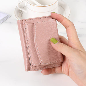 Women's Foldable Short Wallet