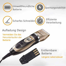 Load image into Gallery viewer, Professional Rechargeable Animal Hair Trimmer