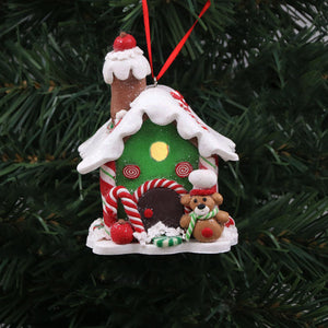 Soft Clay LED Glowing Christmas House