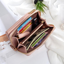 Load image into Gallery viewer, 2022 New Fashion Women Phone Bag Solid Crossbody Bag