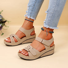 Load image into Gallery viewer, Velcro Roman Style Sandals