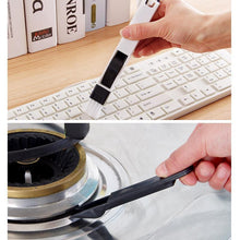 Load image into Gallery viewer, Hand-held Tools Window Track Cleaning Brushes with Dustpan - 3 Sets