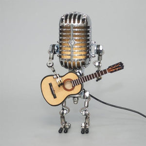 Retro Microphone Robot USB
