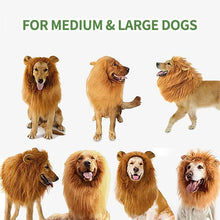 Load image into Gallery viewer, Lion Mane Wig for Dogs