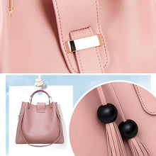 Load image into Gallery viewer, Ladies Fashion Purses and Handbags 3 PCS Sets
