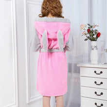 Load image into Gallery viewer, Bunny Fleece Robe