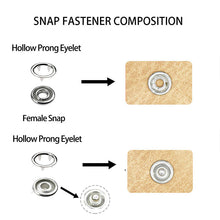 Load image into Gallery viewer, Metal Snaps Buttons Kit
