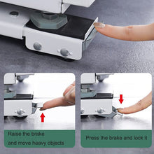 Load image into Gallery viewer, Adjustable Sliding Wheel for Refrigerator