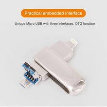 Load image into Gallery viewer, 3-in-1 USB Flash Drive