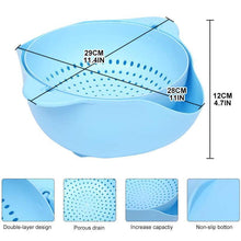 Load image into Gallery viewer, Double-layer Rotating Drain Basket