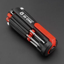 Load image into Gallery viewer, 8 Screwdrivers in 1 Tool with Worklight and Flashlight