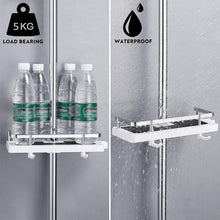 Load image into Gallery viewer, Bathroom Pole Shower Storage Rack Holder