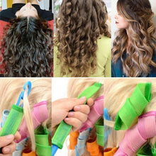 Load image into Gallery viewer, No Heat Magic DIY Hair Curlers (18pcs)