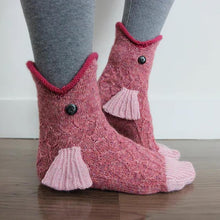 Load image into Gallery viewer, Animal Cute Knitted Socks Unisex Novelty Winter Warm