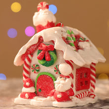 Load image into Gallery viewer, Soft Clay LED Glowing Christmas House