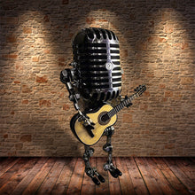 Load image into Gallery viewer, Retro Microphone Robot USB