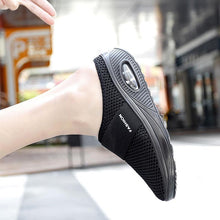 Load image into Gallery viewer, Women&#39;s Mesh Slingback Flat Sandals