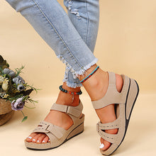 Load image into Gallery viewer, Velcro Roman Style Sandals