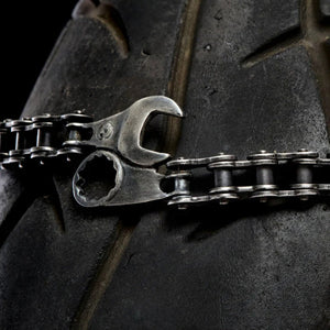 Silver Wrench Bracelet