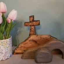 Load image into Gallery viewer, The Empty Tomb Easter Scene and Cross