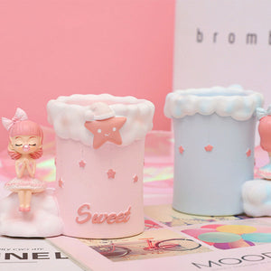 Angel Resin Pen Holder