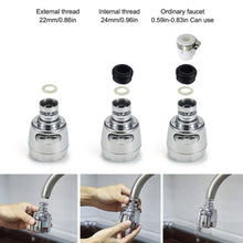 Load image into Gallery viewer, 360° Swivel Water Saving Tap