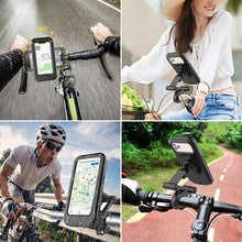 Load image into Gallery viewer, Waterproof Bicycle &amp; Motorcycle Phone Holder