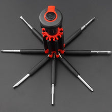 Load image into Gallery viewer, 8 Screwdrivers in 1 Tool with Worklight and Flashlight
