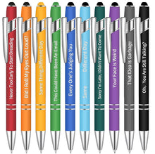 Load image into Gallery viewer, 10 pcs Funny Office Pens(Black Ink)