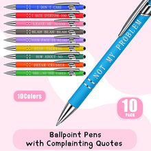 Load image into Gallery viewer, 10 pcs Funny Office Pens(Black Ink)