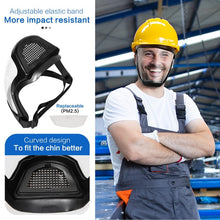 Load image into Gallery viewer, Full Face Protection Industrial Mask For Pesticide Spraying
