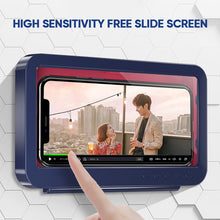 Load image into Gallery viewer, Shower Phone Holder Waterproof Touchable