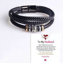 Load image into Gallery viewer, I Will Always Be With You Double Row Bracelet